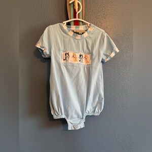 Smocked Bluey bubble